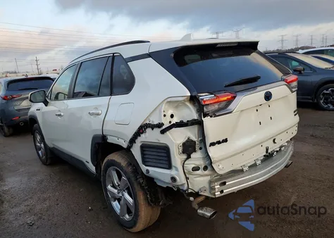 2021 Toyota Rav4 Limited из США, поврежденный, VIN 4T3D6RFVXMU008597